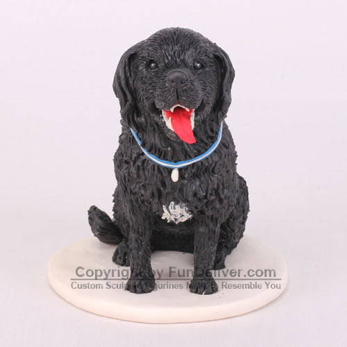 Newfoundland Dog Wedding Cake Toppers and Decorations - Click Image to Close